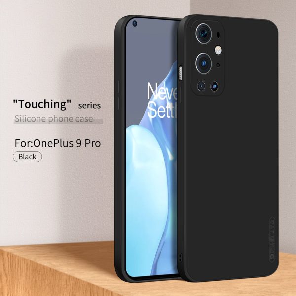 PINWUYO Soft Silicone Protective Mobile Phone Back Case Cover for OnePlus 9 Pro Online now