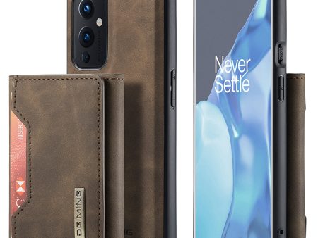 DG.MING M2 Series Detachable Wallet Design Leather + TPU + PC Hybrid Case with Kickstand for OnePlus 9 (EU   US Version) Cheap