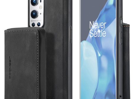 JEEHOOD For OnePlus 9 Pro Detachable 2-in-1 Leather Coated TPU Phone Case with Kickstand Zipper Wallet on Sale