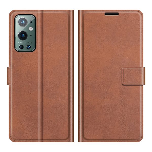 Fpr OnePlus 9 Pro Magnetic Clasp Leather Mobile PhoneCase  Wallet Stand Cover on Sale