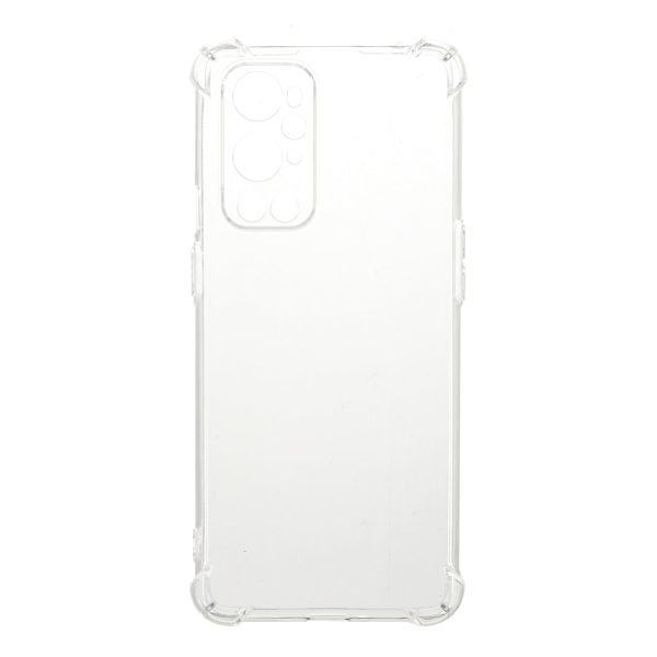 Crystal Clear Flexible TPU Shock Absorption Bumper Protective Cover Case for OnePlus 9 Pro Online