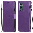 KT Leather Series-2 Wallet Stand PU Leather Phone Cover with Strap for OnePlus 9 Pro Discount