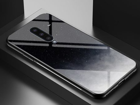 Starry Sky Tempered Glass + PC + TPU Mobile Phone Cover for OnePlus 8 Sale