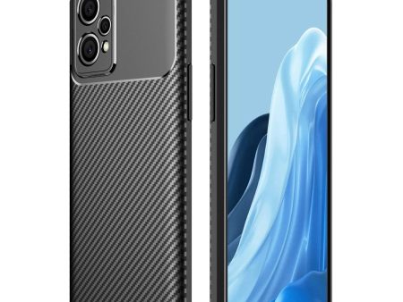 For OnePlus Nord CE 2 Lite 5G Carbon Fiber Texture Mobile Phone Case Shock Absorption TPU Back Cover For Sale