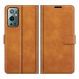 Fpr OnePlus 9 Pro Magnetic Clasp Leather Mobile PhoneCase  Wallet Stand Cover on Sale