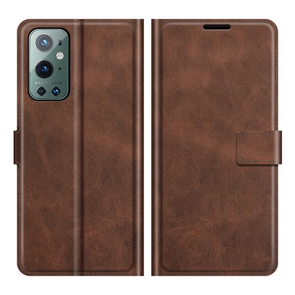 Fpr OnePlus 9 Pro Magnetic Clasp Leather Mobile PhoneCase  Wallet Stand Cover on Sale