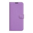 Litchi Skin Wallet Stand Leather Case for OnePlus 9 Pro Mobile Phone Cover Online Sale