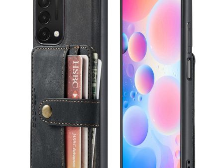 JEEHOOD Shockproof Phone Cover for OnePlus Nord N200 5G Wallet Case with RFID Blocking Function Anti-Drop Phone Protector Support Wireless Charging Online now