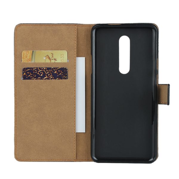 Genuine Leather Wallet Phone Cover for OnePlus 7 Pro For Discount