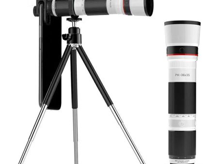 16-35X HD Monocular Telephoto Telescope Mobile Phone Optical Zoom Camera Lens with Tripod For Cheap