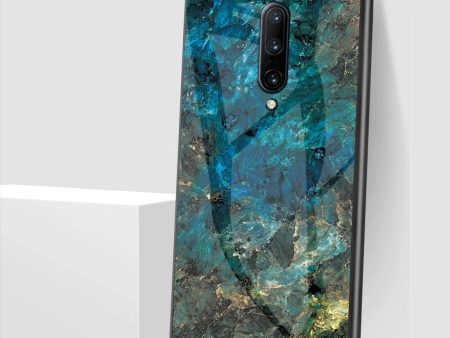 Marble Skin Tempered Glass + PC + TPU Shell for OnePlus 7 Pro Online Sale